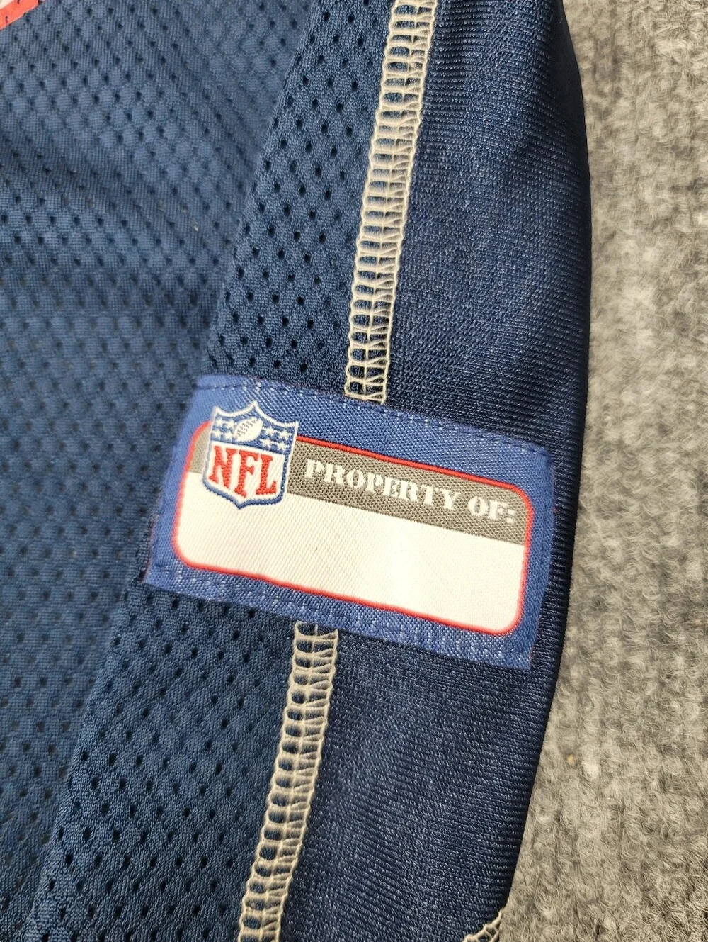 NFL New England Patriots Dog Pet Premium Jersey Mesh Size XXL